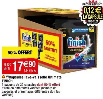 Lave-vaisselle finish