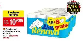 Migros Essuie tout renova offre