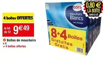 Migros Boîte à mouchoirs cora offre