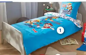 Intermarché Parure Housse de Couette +1 Taie d'Oreiller Pat Patrouille offre