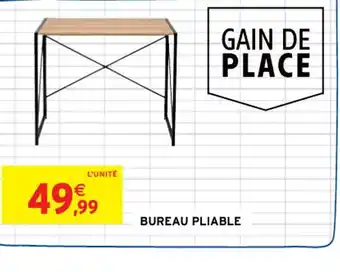 Intermarché Bureau Pliable offre