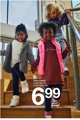 Zeeman Robe Sweat offre