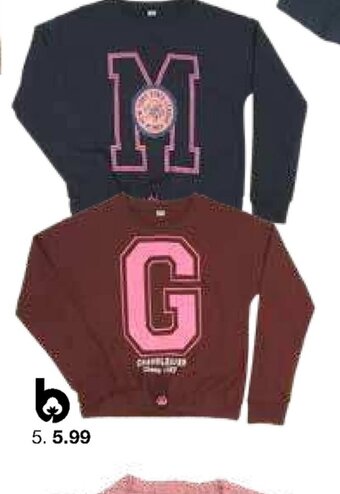 Zeeman Sweat offre