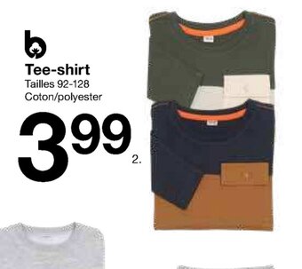 Zeeman Tee-shirt offre