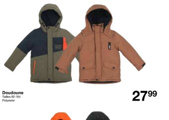 Zeeman Doudoune offre