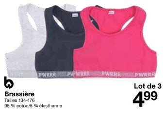Zeeman Brassière offre