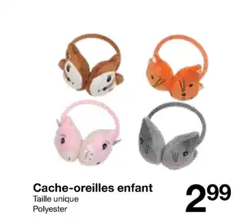 Zeeman Cache-Oreilles Enfant offre