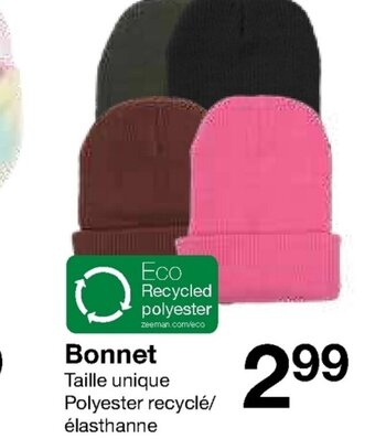 Zeeman Bonnet offre