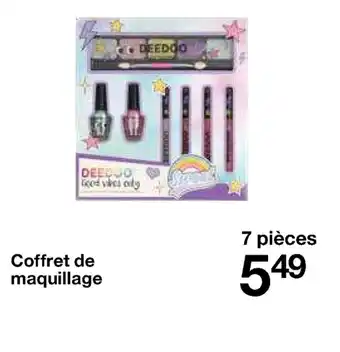 Zeeman Coffret de Maquillage offre
