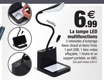 Bazarland La Lampe Led Multifonctions offre