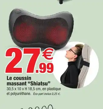Bazarland Le Coussin Massant Shiatsu offre