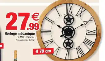 Bazarland Horloge Mécanique offre