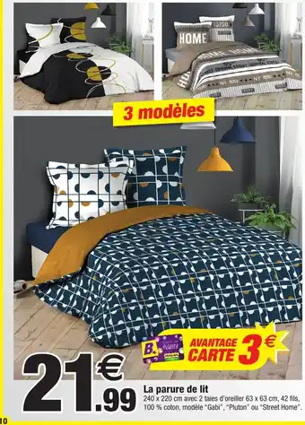 Bazarland La Parure De Lit offre