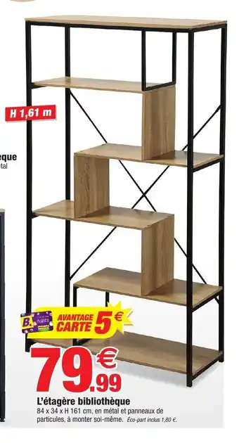 Bazarland L'Étagère Bibliothèque offre
