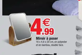Bazarland Miroir a poser offre