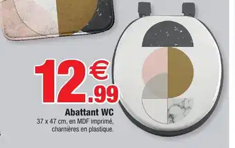 Abattant WC