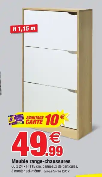 Bazarland Meuble range-Chaussures offre