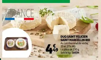 Auchan Supermarché Duo Saint Felicien Saint Marcellin Bio offre