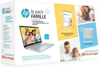 Boulanger Ordinateur portable hp pack 15s-fq2008nf+housse+office 365 offre