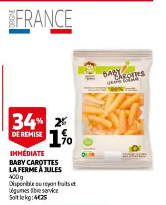 Baby Carottes La Ferme A Jules