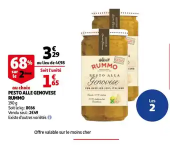 Pesto ALle Genovese Rummo