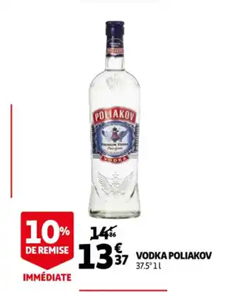 Auchan Supermarché Vodka Poliakov offre