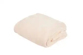 Casa Flanella plaid blanc offre