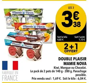Double plaisir mamie nova