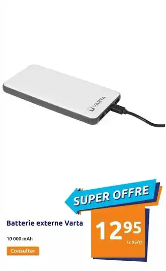 Action Batterie externe varta offre