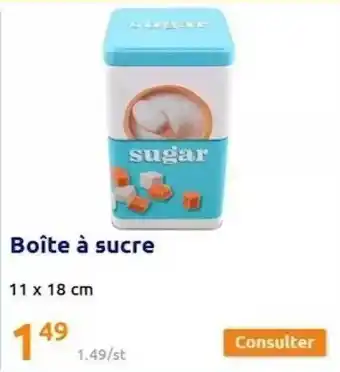 Boîte à sucre