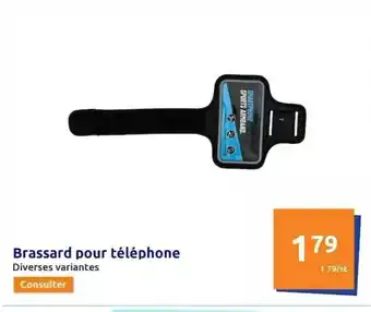 Action Brassard pour téléphone offre