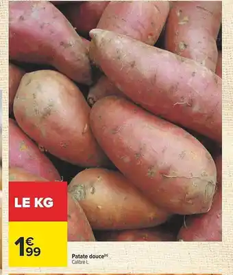 Carrefour Patate douce offre