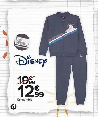 Carrefour L'ensemble disney offre