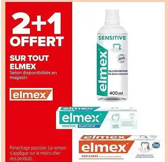 Carrefour Market Elmex offre