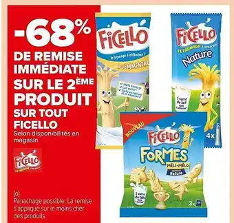 Carrefour Market Produits ficello offre