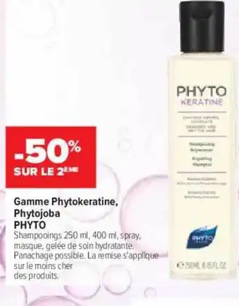 Carrefour maPara parapharmacie Gamme phytokeratine, phytojoba phyto offre