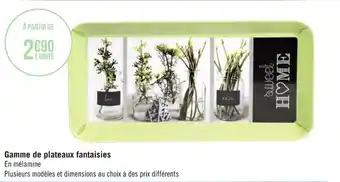 Géant Casino Gamme de plateaux fantaisies offre