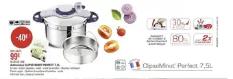 Autocuiseur CLIPSO MINUT PERFECT 7,5L