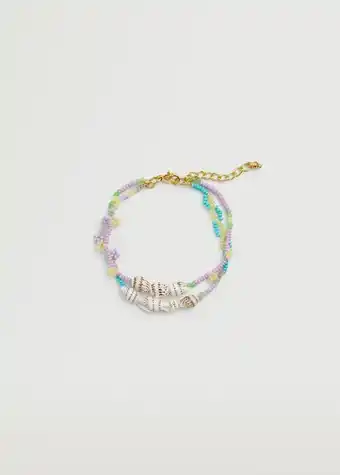 Bracelet perles coquillage