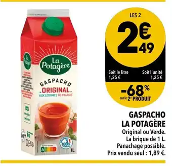 Gaspacho la potagère