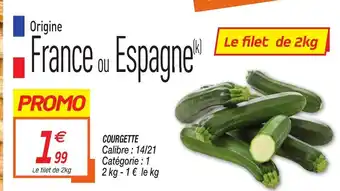 Netto Courgette offre