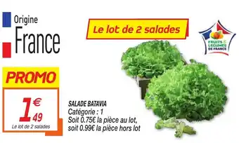 Netto Salade batavia offre