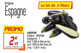 Netto Aubergine offre