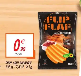 Netto Chips goût barbecue offre