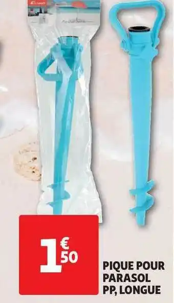 Auchan Pique Pour Parasol Pp Longue offre