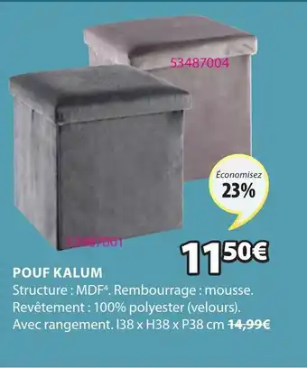 Pouf kalum