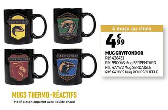 Auchan Mug gryffondor offre