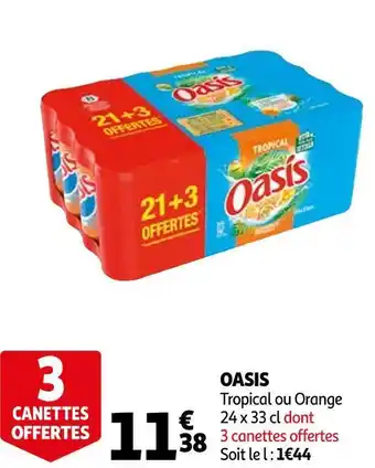 Auchan Oasis oasis offre