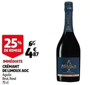Auchan Aguila crémant de limoux aoc offre