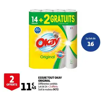 Auchan Okay essuie tout original offre